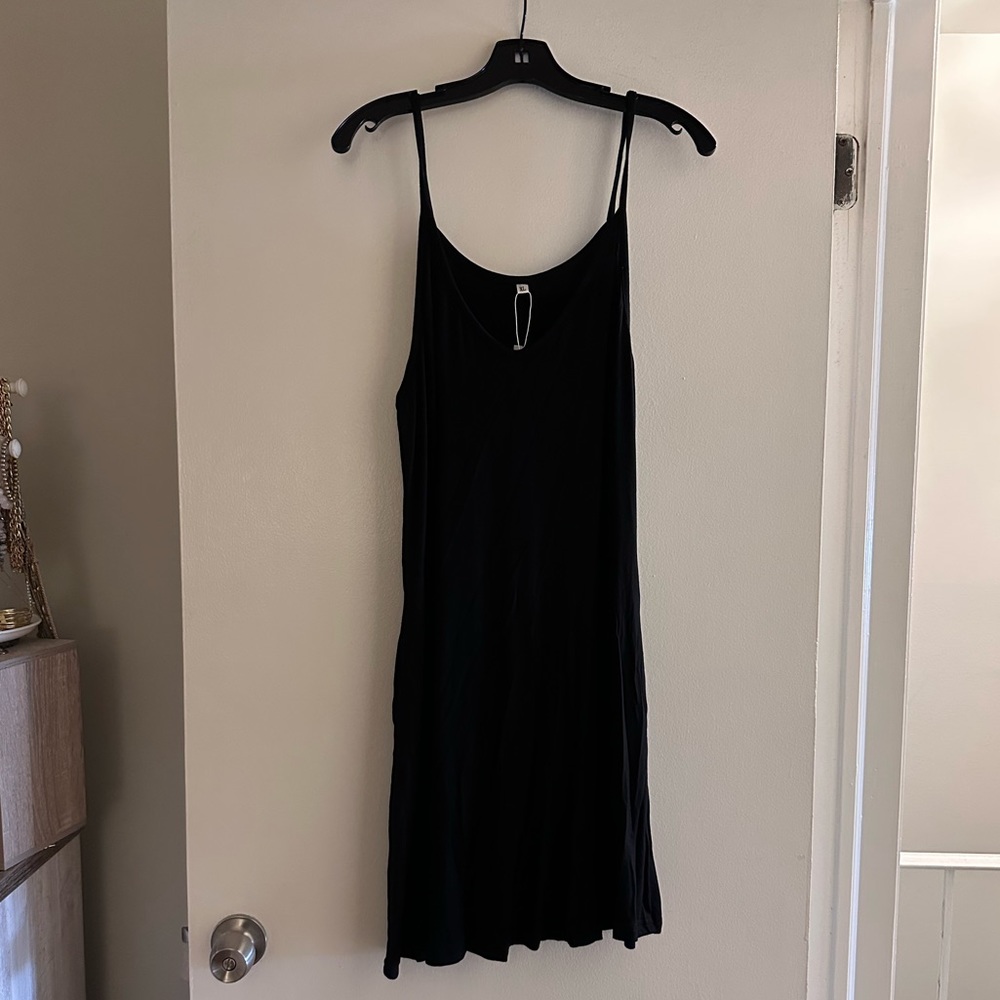 Black Tank Swing Dress - XL